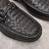 Zapatos Tods para hombre de cuero sin cordones, con suela suave y parte superior suave, de piel de vaca auténtica, tejidos, de primavera y otoño, a la moda y transpirables.