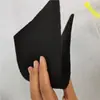 Algodón Perforado con Aguja Negro de 2 mm Fabricante Personalizado Tela de Terciopelo de Hacha Negra No Tejida Se Puede Pedir Tela No Tejida Perforada con Aguja Negra