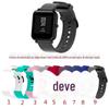 Adequado para Amazfit Huami Watch Mi Dong Youth Edition Pulseira Pulseira Original de Silicone 20mm com Pino de Troca