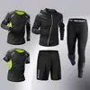 Ropa deportiva para hombre, mallas de secado rápido, alta elasticidad, para correr, entrenar, baloncesto, correr por la mañana, ciclismo, primavera y otoño.