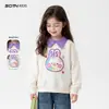 Sudadera Negra Ni Mumi para Niñas Otoño 2026 Nueva Elegante Top con Cuello de Muñeca para Niñas Mayores Ropa Infantil Versátil