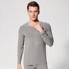 Nueva camiseta Carlen Modal Slim-Fit de color sólido, ropa interior térmica para hombre, ropa interior fina sin costuras para otoño, calzoncillos largos