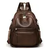 2026 Mochila Transversal Moda Estilo Simples Grande Capacidade Estilo Retro Tendência Mochila Feminina