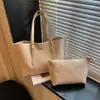 Bolso de hombro nuevo, texturizado y minimalista, moda primavera 2026, bolso tote casual, elegante y de gran capacidad para mujer