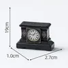 Reloj de péndulo clásico retro antiguo creativo Despertador Accesorios de decoración DIY Coche pequeño Escritorio Resina Adornos pequeños