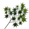 Dongguan planta verde artificial Árbol grande rama plana Hoja Naranja Hoja de Arce Higuera Francesa hoja de té hoja de plástico