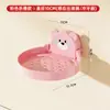 Prateleira de banheiro personalizada, instalação sem furos, design dobrável montado na parede, para guardar escovas de dente e sabonete líquido