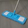 Fabricante Mop de Chenille Doméstico Mop Único Aço Inoxidável Rotativo 360 Graus Telescópico Lavável à Mão Mop Plano