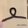 Elegante pinza de garra floral para peinado semi-recogido, nuevo modelo 2026 para mujer, pinza de tiburón de tamaño mediano para la parte trasera de la cabeza, accesorio para el cabello