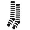 Calcetines Navideños para Niños Transfronterizos Calcetines Altos de Punto a Rayas Calcetines hasta la Rodilla para Niñas Medias Europeas y Americanas Calcetines de Cosplay