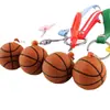 Chaveiro de Basquete Estéreo 3D Personalizado Pingente de Chaveiro Personalizado Boneca Chaveiro de Borracha Macia PVC Customização