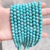 Cuentas sueltas de turquesa directas de fábrica, collar, pulsera, pendientes, accesorios, cuentas sueltas, productos semiacabados, venta al por mayor