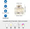 Lámpara de Techo de Cristal Americano Vintage de Amazon para Pasillo, Vestíbulo y Balcón - Exclusiva Transfronteriza para Iluminación de Pasillos y Corredores