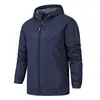 Jaqueta Casual Edição Leve Masculina Corta-vento Impermeável Jaqueta Fina Jaqueta Jaqueta Roupa Esportiva para Exterior Logo Imprimível Bordado