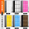 Armario de Hierro para Piscina de Color con Cerradura Armario de Almacenamiento para Vestuario de Baño Peluquería Gimnasio