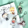 Novo chaveiro de desenho animado anime DIY transfronteiriço, pingente de acrílico, decoração de mochila, acessório moderno