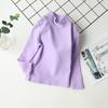 Ropa Infantil 2026 Conjunto de Primavera para Bebé Camiseta con Cuello, Camiseta de Manga Larga para Niños, Camisa Blanca de Otoño