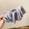 Novo Acessório de Cabelo Presilha Banana com Laço 2026, Estilo Universitário Presilha Mágica para Rabo de Cavalo Alto para Mulheres, Presilha de Garra Exquisita e Sofisticada