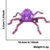 Halloween Divertido Diadema de Araña Pasador Suministros de Decoración para Fiesta Araña de Peluche Broma Engañosa Accesorio para el Cabello Pinza de Pato