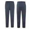Pantalones Softshell Gm para Exteriores con Forro de Felpa, Cálidos, Impermeables, Cortavientos, Elásticos, Transpirables, Pantalones de Senderismo, Pantalones Casuales Engrosados, Resistentes al Frío
