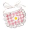 Nuevos Suministros para Mascotas Ins Cachorro Lindo Cuadros Florales Babero Toalla de Saliva para Mascotas Babero para Cuello de Gato