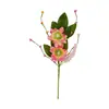 Peônias artificiais, espigas de trigo, ovos coloridos, frutas vermelhas, galhos decorativos, decorações de feriado, itens para festas de primavera e verão, flores de exportação, flores artificiais