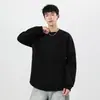 Ropa para Hombre Fengshe / Marca de Moda Sudadera Holgada Versátil Estilo Americano de Peso Pesado 300G Cuello Redondo para Hombre, Nuevo Top Pulóver de Primavera y Otoño