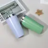 Caneca de café cerâmica minimalista, cor sólida, transfronteiriça, com isolamento a vácuo de parede dupla, copo portátil para exterior de grande capacidade, adequado para uso em carros