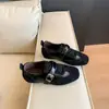 Sapatos de Treino Ballet Alemão com Salto Escondido Retrô Feminino Outono 2026 Novos Sapatos Pequenos de Couro para o Dia a Dia Estilo Casual Sola Lisa Macia Sapatos de Uma Sola