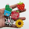 Accesorios para Zapatos con Luz LED Parpadeante Serie de Plantas de Dibujos Animados Transfronterizos en Stock Versátiles Versátiles Decoraciones para Zapatos de Jardín Personalizadas para DIY