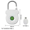 Candado Inteligente con Panel Protector de Huellas Dactilares Seleccionado Cuidadosamente para Bicicletas y Mochilas, Candado Electrónico para Viajes y Camping, Candado de Huella Dactilar
