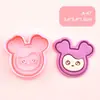 Serie de simulación de galletas con forma de personaje de grupo de chicas coreanas TWICE Son Chae-young molde de horneado de dibujos animados decoración diy