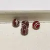 Cuentas de ágata vintage, cuentas redondas, cuentas sueltas, accesorios para collares, DIY, venta al por mayor