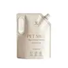 Bolsas con boquilla personalizadas para leche y leche de soya, bolsas selladas auto-parantes, bolsas de empaque para alimentos de medicina tradicional china, bolsas con boquilla de papel de aluminio para jugo de ciruela