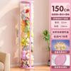 Tubo de Armazenamento de Boneca de Pelúcia Espessa Transparente Grande Capacidade Boneca Boneca Artefato Balde de Armazenamento de Brinquedo Infantil