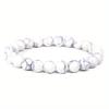 Explosiones Europeas y Americanas Pulsera de Piedra Curativa de 8 mm con Cuentas Piedra Volcánica Pavo Real Verde Pulsera Elástica Comercio Exterior Mayorista Venta Caliente