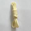 Miumiu - Cuerda redonda de poliéster de 5 mm con punta de salto para llavero de teléfono móvil, colgante para bolso, cordón tejido a mano
