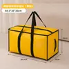 Exclusividad transfronteriza: Bolsas de almacenamiento totalmente transparentes para mudanza, a prueba de humedad, gran capacidad, impermeables, para organizar ropa, ropa de cama y edredones