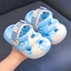 Pantuflas infantiles de EVA para niñas en verano, lindas sandalias de dibujos animados para interiores, antideslizantes, de suela suave, para padres e hijos, niñas y niños