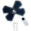 Parche Masajeador de Pulsos EMS con Control Remoto, Masajeador de Meridianos, Parche Masajeador para Cintura y Abdomen, Parche Masajeador para Hombros y Cuello, Masajeador