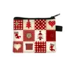 Bolsas de Navidad Transfronterizas Bolsas de Navidad Estilo Nuevo Bolsos para Niños Caricatura Mini Billetera Tarjeta Linda Estampada