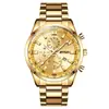 Reloj de Oro Aiyishi para Hombre, Automático, Sumergible, de Cuarzo, Moderno - 2330
