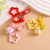 Llavero Colgante de Niña Linda de Dibujos Animados Caja Ciega de Transmisión en Vivo Douyin Regalo Set de Auriculares Colgante de Resina Joyería