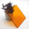 Laranja laranja sólido PC placa de resistência alta transmissão de luz divisória de oficina decoração de interiores cor anti-arco placa de plástico