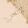Botones de Rana Qipao Cola Larga Mariposa Cuentas Doradas Botones Estilo Chino Cuentas de Jade Botones con Borla Hecho a Mano Nuevo Estilo Chino Hanfu
