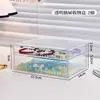Caixa de Joias Transparente Tipo Gaveta 2026 Novo Modelo Acrílico Contas Colar Brincos Tachinhas Armazenamento de Brincos