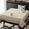 Mantel cuadrado estilo vintage, lavable, impermeable, a prueba de aceite, mantel cuadrado de PVC para comedor, tapete cuadrado para mesa de centro estilo retro francés