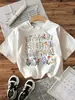 Tamanho europeu transfronteiriçoCamiseta feminina estampada retrô com gola redonda para uso diário e casual, top casual de manga curta