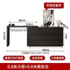 Tocador Negro Escritorio Minimalista Moderno para Dormitorio Cómoda Integrada Estilo Retro Lujo Ligero Apartamento Pequeño Estilo Italiano Mesa de Maquillaje