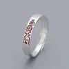 Anillo Unisex de Plata Pura con Cinabrio de Cultura Taoísta, Diseño Original para la Paz, Estilo Chino Vintage, Anillo de Cola Nicho del Año del Zodiaco para la Buena Fortuna